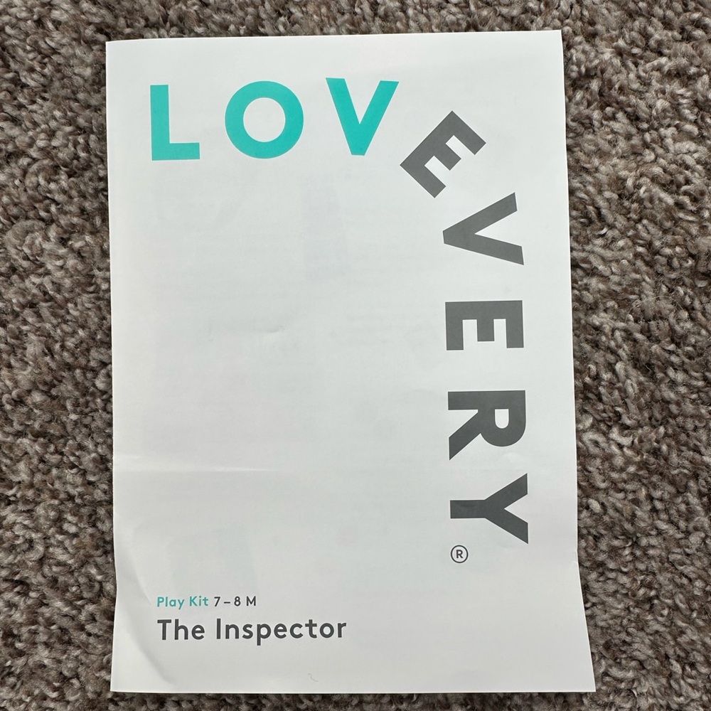 Lovevery Play Kit - The Inspector
